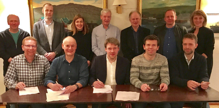 Partalagsavtala undirskrivað um barnaskúla í Fuglafirði