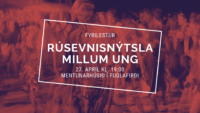 Fyrilestur: Rúsevnismisnýtsla millum ung