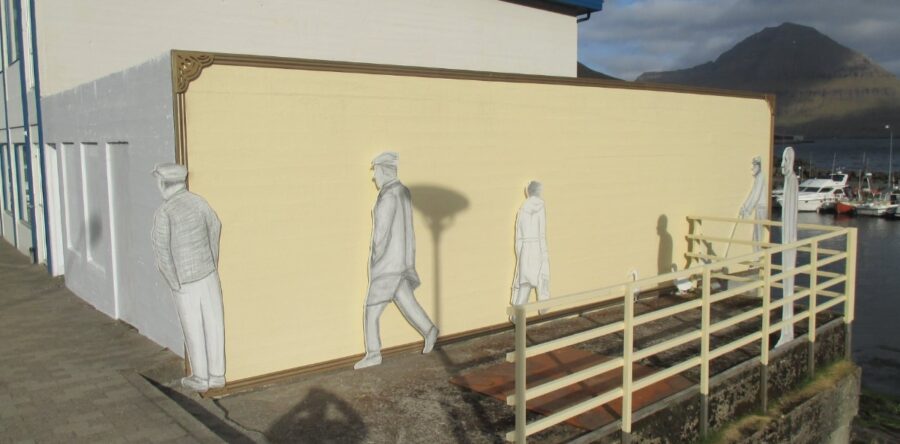 Nýtt listaverk við heitinum: Tíðarferðandi frá Tummas Jákup Thomsen