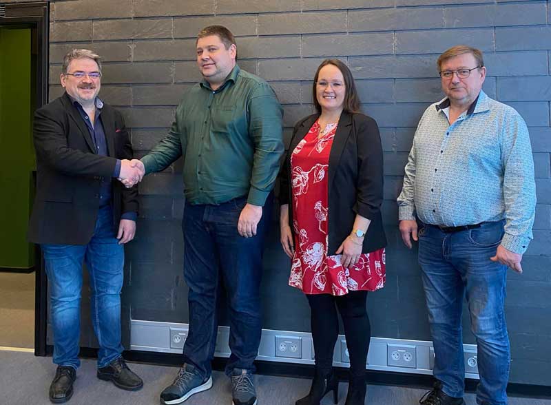 Nýtt starvsfólk á teknisku deild.