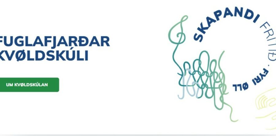 Frá veitarinum hjá kvøldskúlanum