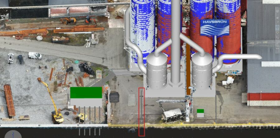 KUNNING : Vegurin niðanfyri Havsbrún stongdur