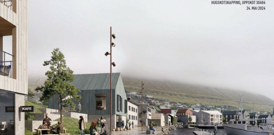 EYA  vann hugskotskapping um nýggjan miðbýarætlan