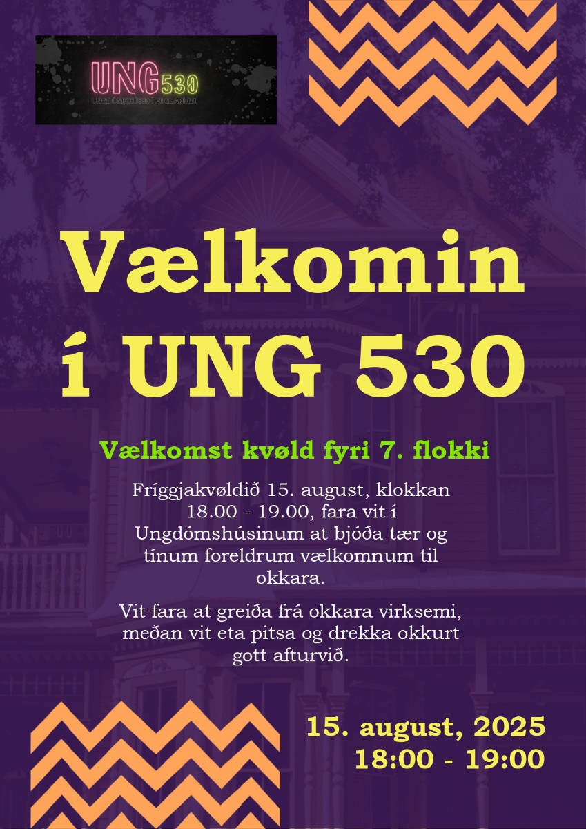 Vælkomin í UNG 530