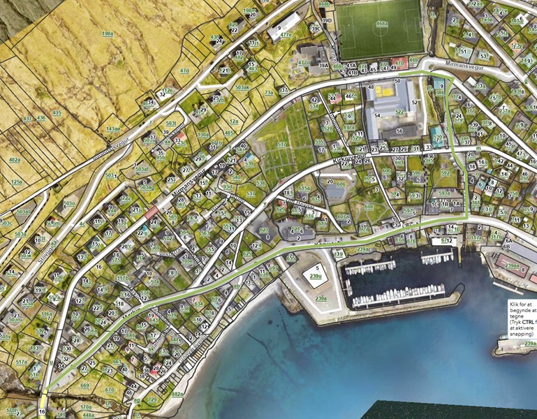 Mirmansvegur stongdur fyri gjøgnumkoyring 10. – 12. desember 2025