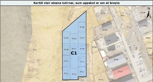 5 serstakar byggisamtyktir og 1 broyting í økisáseting fyri Fuglafjarðar kommunu til hoyringar